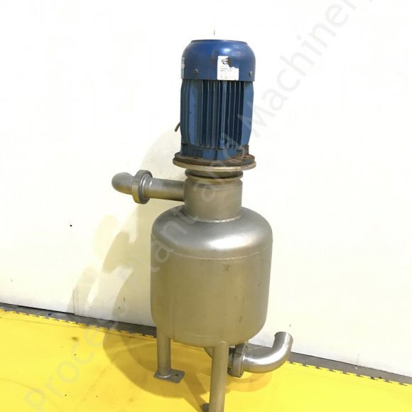 20 Ltr Stainless Steel Tank with Top-Mounted Paddle Mixer